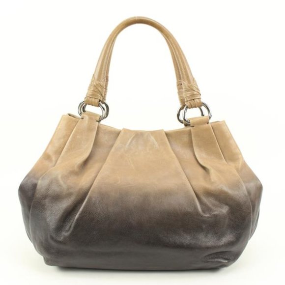 Prada Vitello Sfumato Hobo Neutral Gradient Hobo 85p33s - Picture 8 of 12